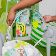 Bright starts - leagan portabil playful paradise bbb13069
