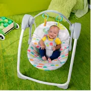 Bright starts - leagan portabil playful paradise bbb13069