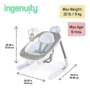 Ingenuity - leagan portabil cu dubla functionalitate anyway sway™  bbb12584