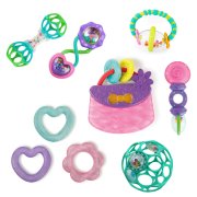 bright starts - set cadou 9 buc jucarii zornaitoare si dentitie “everything nice” bbb13081