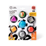Baby einstein  - jucarie senzoriala curiosity clutch twist & pop rattle teether bbb12491