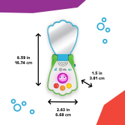 Baby einstein - jucarie muzicala telefon, "ocean explorers shell" bbb13146