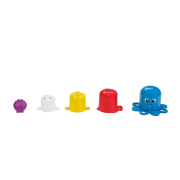 Baby einstein - set de pahare senzoriale pentru stivuire si scurgere, "ocean explorers opuss" bbb13145