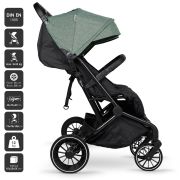 Babygo - carucior pliabil pentru gemeni gotwice, green bbbbgo-7903