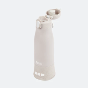 Babymoov - moov & feed incalzitor de biberoane portabil si reincarcabil, mineral beige bbba002103