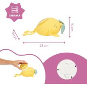 Badabulle - lampa de veghe basile in forma de lamaie cu proiectii si sunete linistitoare bbbb015020