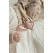 Bibs - lantisor clip ribbon pentru suzeta, blush bbb9409244