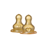 Bibs - set 2 tetine pentru biberon, latex, cu flux rapid bbb5000070