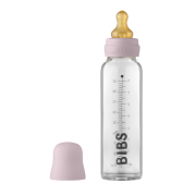 Bibs - set complet biberon din sticla anticolici, 225 ml, dusky lilac bbb5014267
