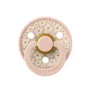 Bibs - suzeta studio collection colour flower latex, tetina rotunda, 0 luni + bbbstudiocolourflowerslatex1