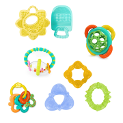Bright starts - set cadou 8 buc dintitori usor de prins “teeth relief” bbb13082