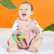 Bright starts - set cadou 8 buc dintitori usor de prins “teeth relief” bbb13082
