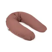 Doomoo - perna mare 3 in 1 comfy big tetra brick din bumbac organic: perna gravide, suport pentru hranire, suport pentru bebe bbb35001025