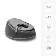 Doomoo - sezlong multifunctional seat&rsquo;n swing anthracite bbb01