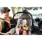 Joie - scoica auto i-snug 2 cu tetiera reglabila, 40-75 cm, pebble, testata adac si certificata r129 bbbc1817capeb000