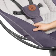 Balansoar si sezlong, Lionelo, Ralf, 2 in 1, Electric, Cu telecomanda si cablu USB, Cu miscare laterala de balansare si 5 niveluri diferite de viteza, Cu 12 melodii, Gri Grafit, Resigilat BYNLO-RALF_GREY_GRAPHITE_RESIGILAT