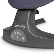 Balansoar si sezlong, Lionelo, Ralf, 2 in 1, Electric, Cu telecomanda si cablu USB, Cu miscare laterala de balansare si 5 niveluri diferite de viteza, Cu 12 melodii, Gri Grafit, Resigilat BYNLO-RALF_GREY_GRAPHITE_RESIGILAT
