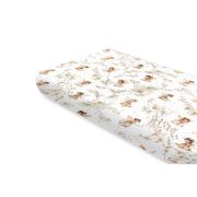 Cearceaf cu elastic, MimiNu, Pentru pat 160x80 cm, Din bumbac certificat Oeko Tex Standard 100, Fairy BYN6426972025485