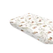 Cearceaf cu elastic, MimiNu, Pentru pat 160x80 cm, Din bumbac certificat Oeko Tex Standard 100, Fairy BYN6426972025485