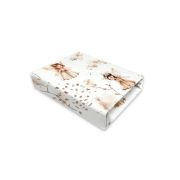 Cearceaf cu elastic, MimiNu, Pentru patut 120X60 cm, Din bumbac certificat Oeko Tex Standard 100, Fairy BYN6426972025393