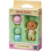 Figurine sylvanian families - bebe poodle sf5411