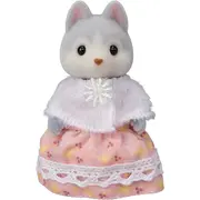 Figurine sylvanian families - familia catelusilor husky sf5636
