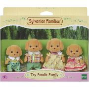 Figurine sylvanian families - familia catelusilor poodle sf5259