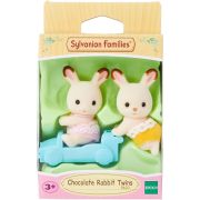 Figurine sylvanian families-gemenii iepurasi chocolate sf5420