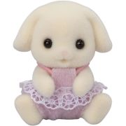 Figurine sylvanian families-gemenii iepurasi flora sf5737