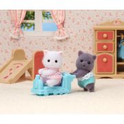 Figurine sylvanian families-gemenii pisicute persane sf5457