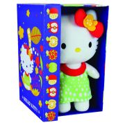 Jucarie plus jemini 20cm hello kitty - rochita verde je024053v
