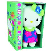 Jucarie plus jemini 20cm hello kitty floricele roz je024053