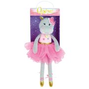 Jucarie plus muzicala jemini 40cm balerina hipopotam je024453