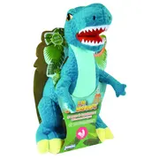 Jucarie plus muzicala jemini cu lumini 25cm velociraptor je024176