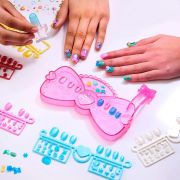 Set margele aquabeads - stickere pentru unghii printese disney ab35006