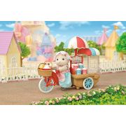 Sylvanian families - set stand tricicleta pentru popcorn sf5653