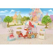 Sylvanian families - set stand tricicleta pentru popcorn sf5653