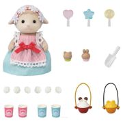 Sylvanian families - set stand tricicleta pentru popcorn sf5653