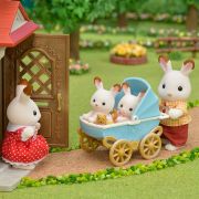 Sylvanian families-set carucior iepurasi gemeni sf5432