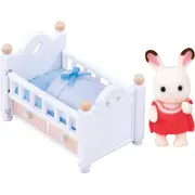Sylvanian families-set patut bebe iepuras chocolate sf5017