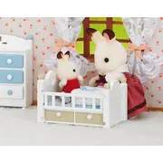 Sylvanian families-set patut bebe iepuras chocolate sf5017