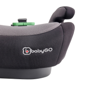 Babygo - scaun auto booster bursa iv black, 125-150 cm, certificat r129 bbbbgo-3581