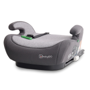 Babygo - scaun auto booster i-size bursa iv grey, 125-150 cm, certificat r129 bbbbgo-3582