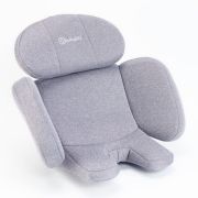 Babygo - scaun auto rotativ cu isofix, move360 grey, 40-150 cm, certificat r129 bbbbgo-2601