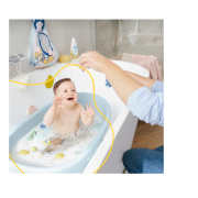 Badabulle - jucarii de baie rigolo splash 6 bucati bbbb017022