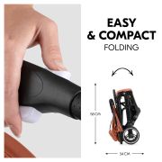 Carucior pentru copii Hauck Travel N Care PLUS, Cork EKDhk16024