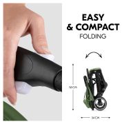 Carucior pentru copii Hauck Travel N Care PLUS, Green EKDhk16027
