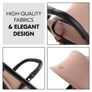 Carucior pentru copii Hauck Travel N Care PLUS, Hazelnut EKDhk16026