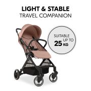 Carucior pentru copii Hauck Travel N Care PLUS, Hazelnut EKDhk16026