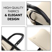 Carucior pentru copii Hauck Travel N Care PLUS, Vanilla EKDhk16025